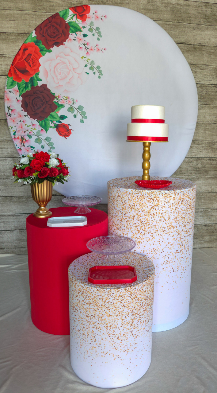Rosas Coloridas - Kit Promocional - Anelan Artes e Decorações