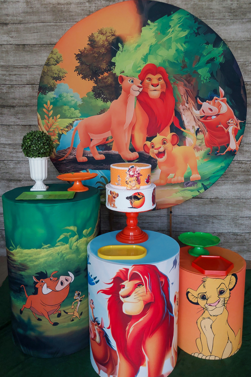 Rei Leão - Kit Promocional - Anelan Artes e Decorações