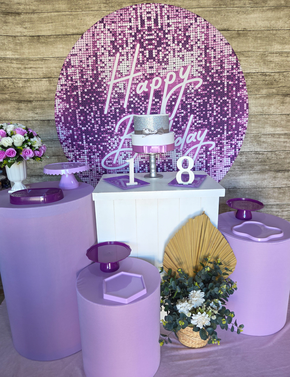 Happy Birthday - Kit Prata - Anelan Artes e Decorações