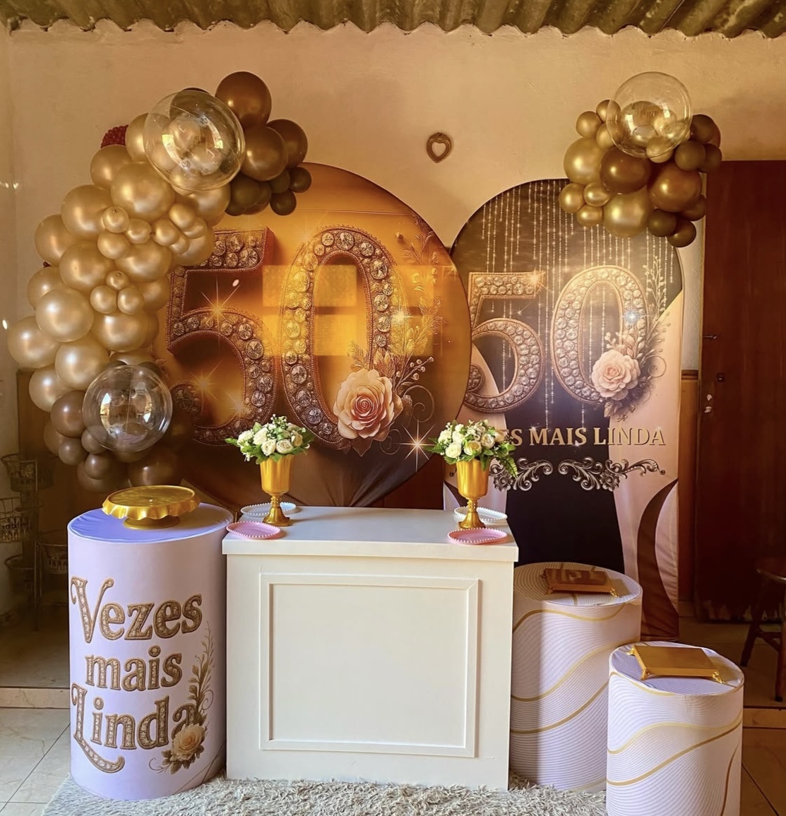 Kit 50 Vezes Mais Linda - Decore com amor 
