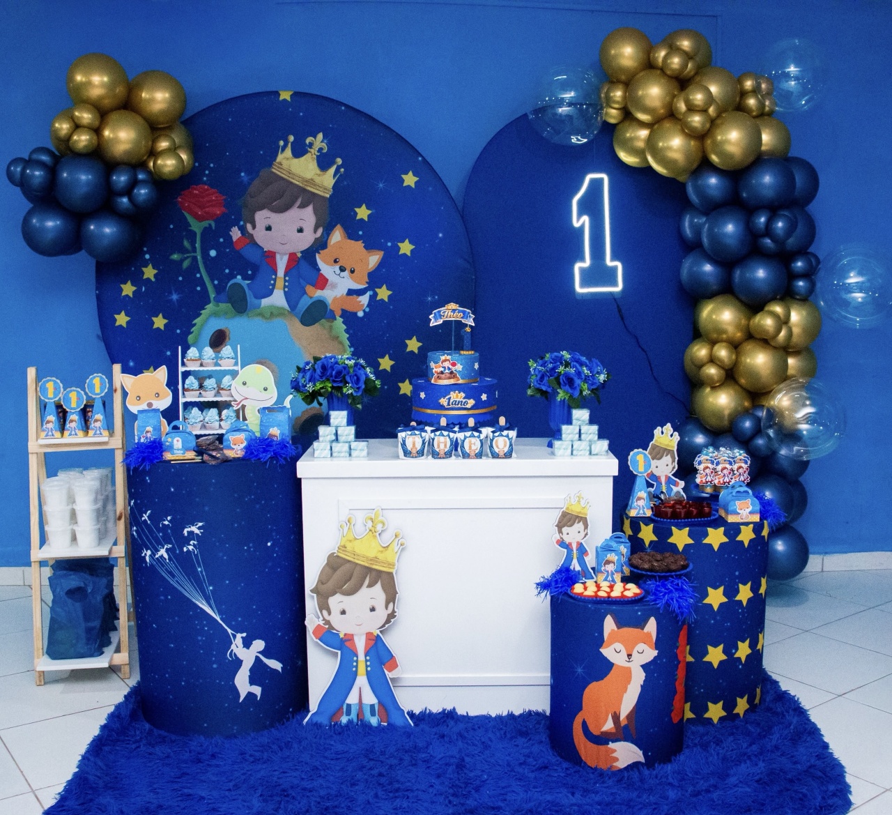 Kit Pequeno Príncipe Castanho - Decore com amor 