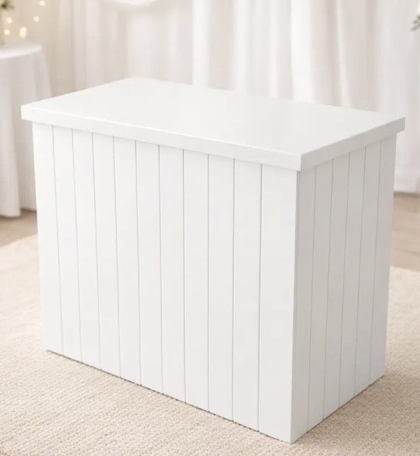 Cômoda Branca Listrada - Decore com amor 