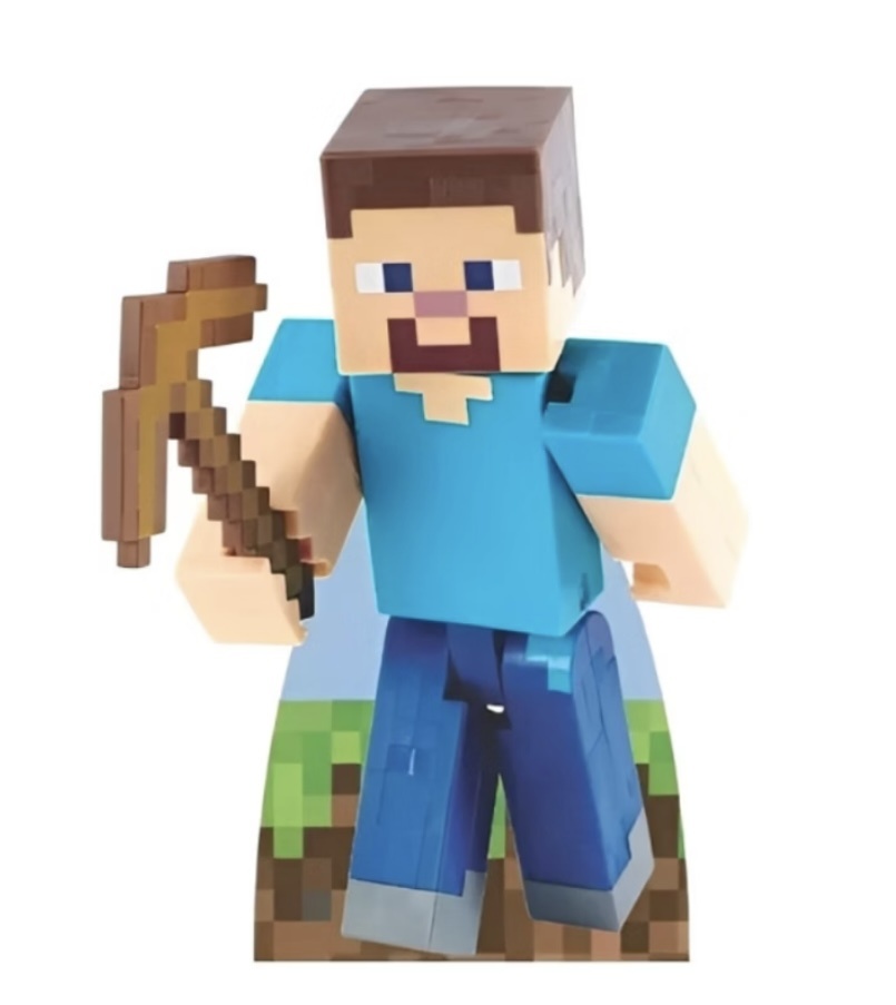 Display de Chão Minecraft 1 - Decore com amor 