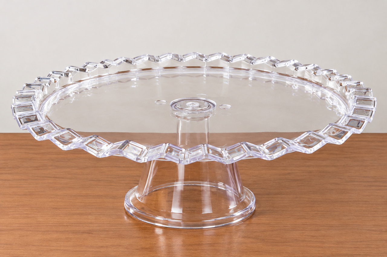 Boleira Grande Transparente - Decore com amor 