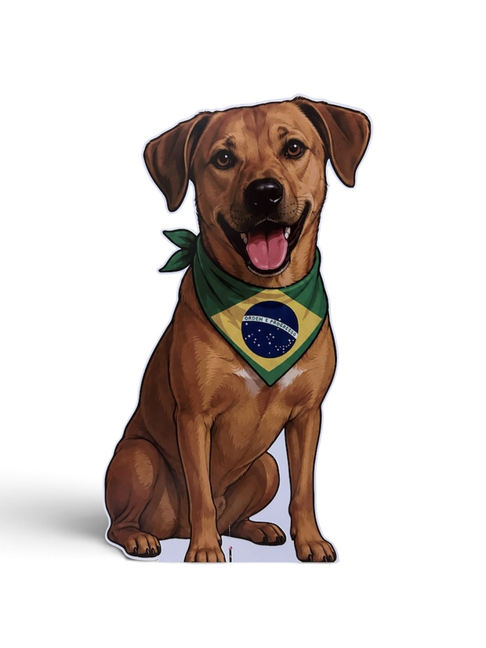 Display de Chão Cachorro Caramelo - Decore com amor 