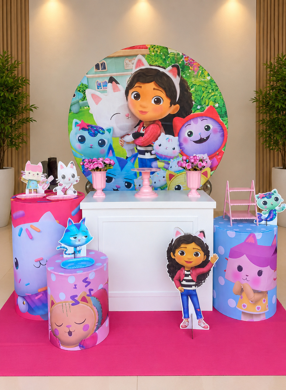 Kit Casa Mágica da Gabby - Decore com amor 