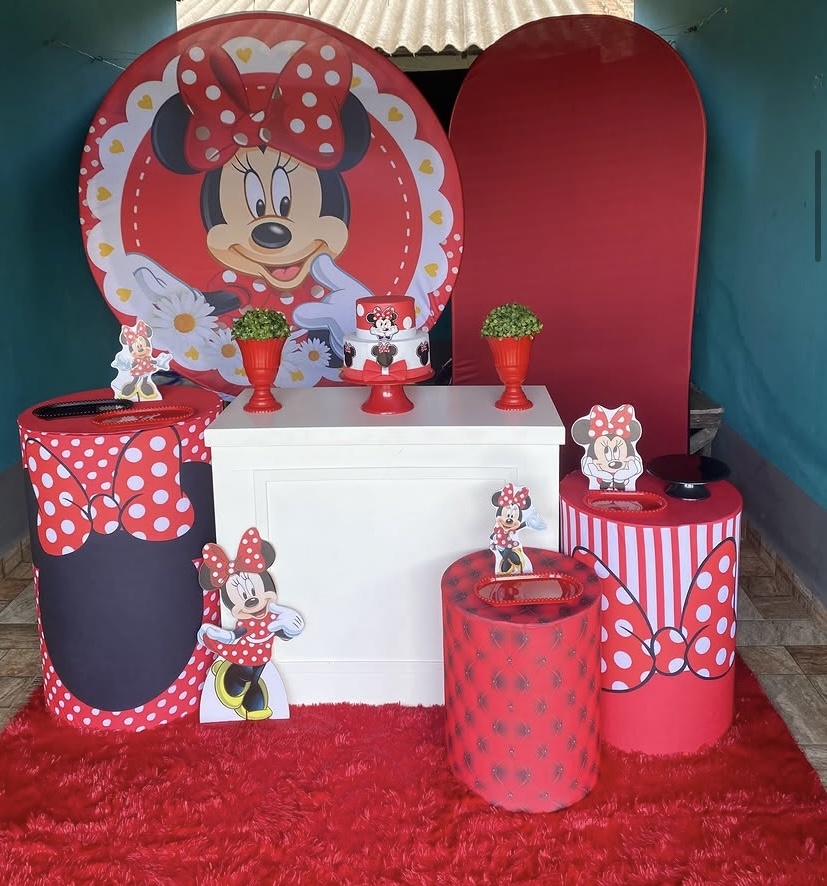 Kit Minnie - Decore com amor 