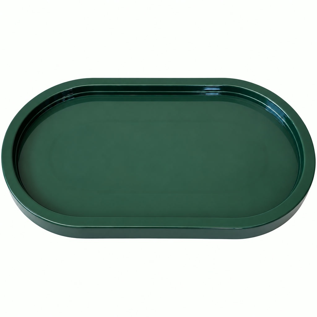 Bandeja Oval - Verde Militar - Todafesteira