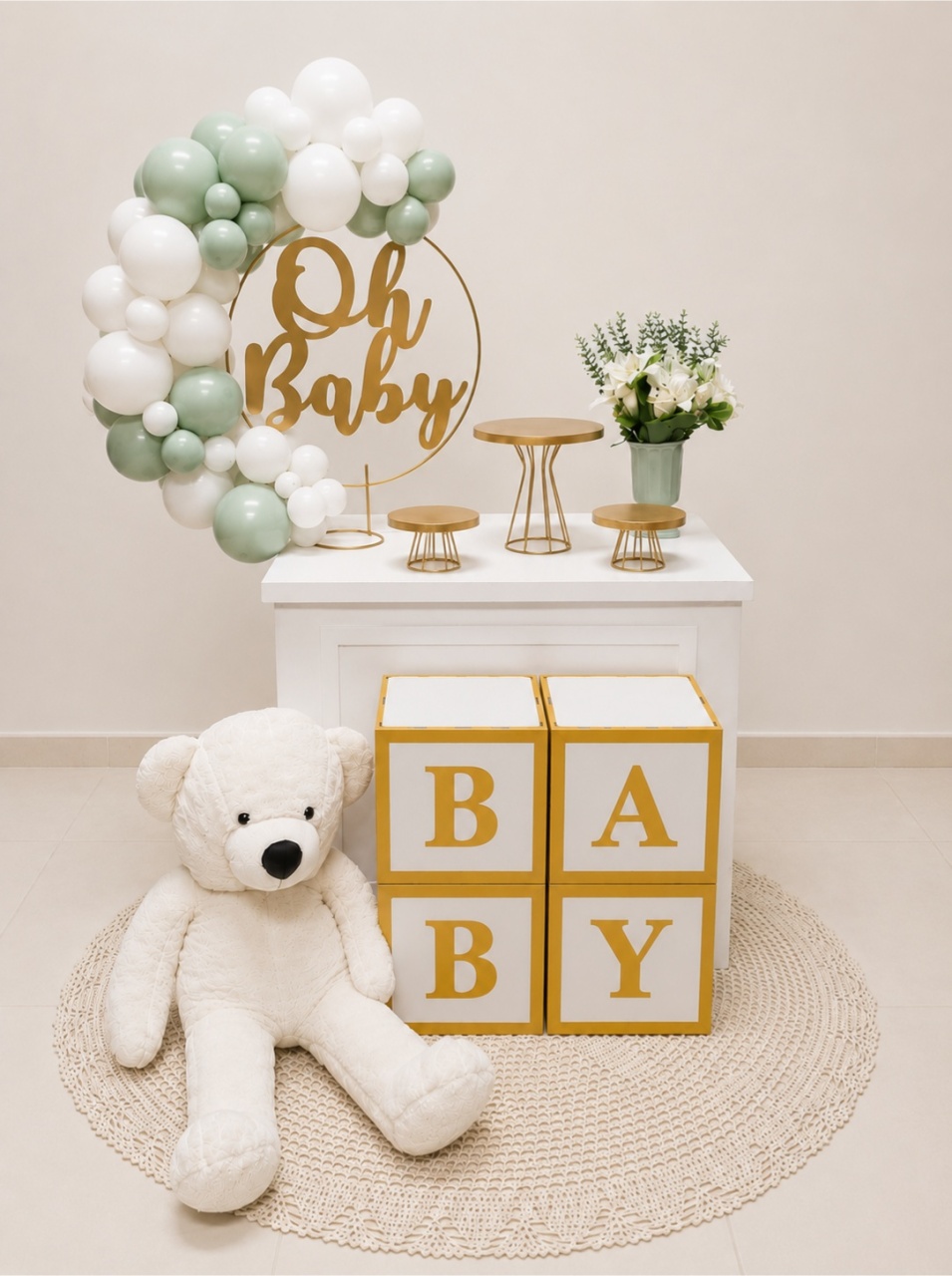 Kit Mini Festa Oh Baby - Rosane Fernandes Festas 
