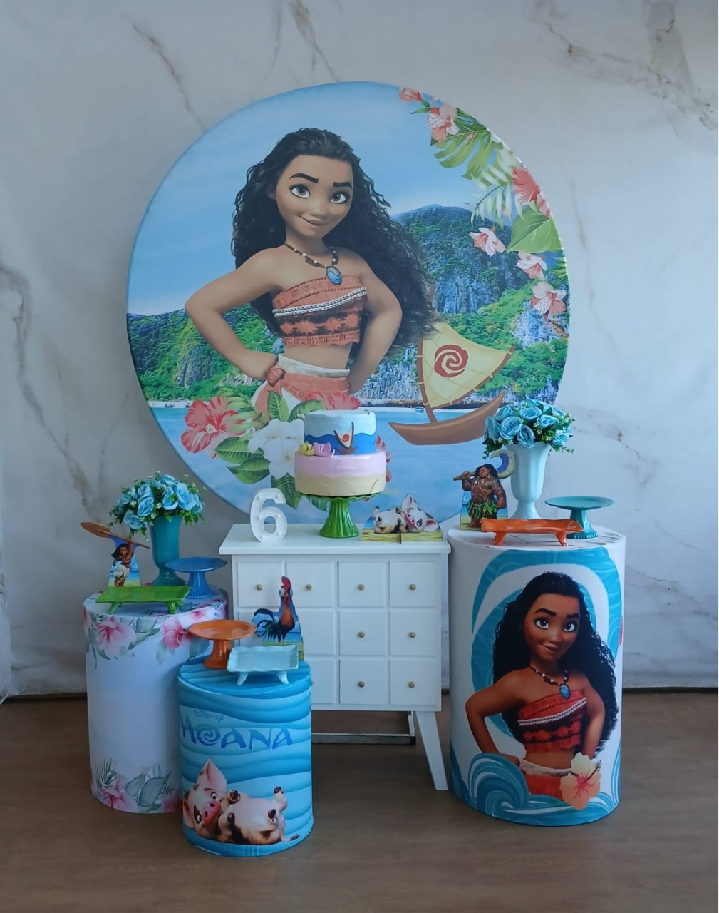 Kit Ouro Moana 1  - Cantinho da Cris Reis