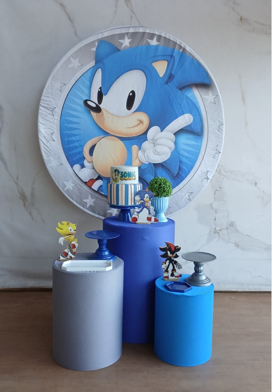 Kit Prata Sonic 3 - Cantinho da Cris Reis