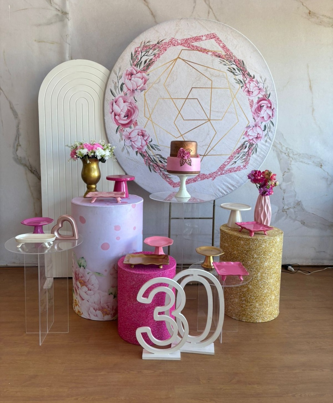 Kit Luxo Floral 2  - Cantinho da Cris Reis