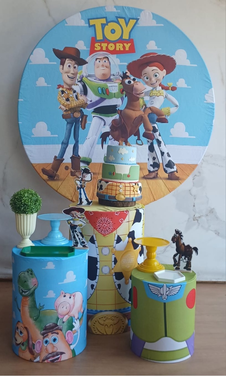 Kit Prata Toy Story 2 - Cantinho da Cris Reis