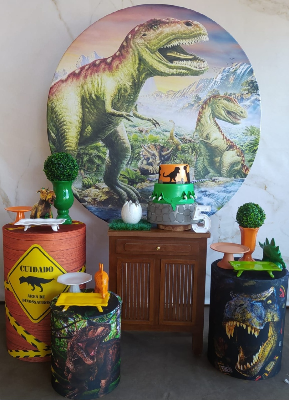 Kit Ouro Dinossauro  - Cantinho da Cris Reis