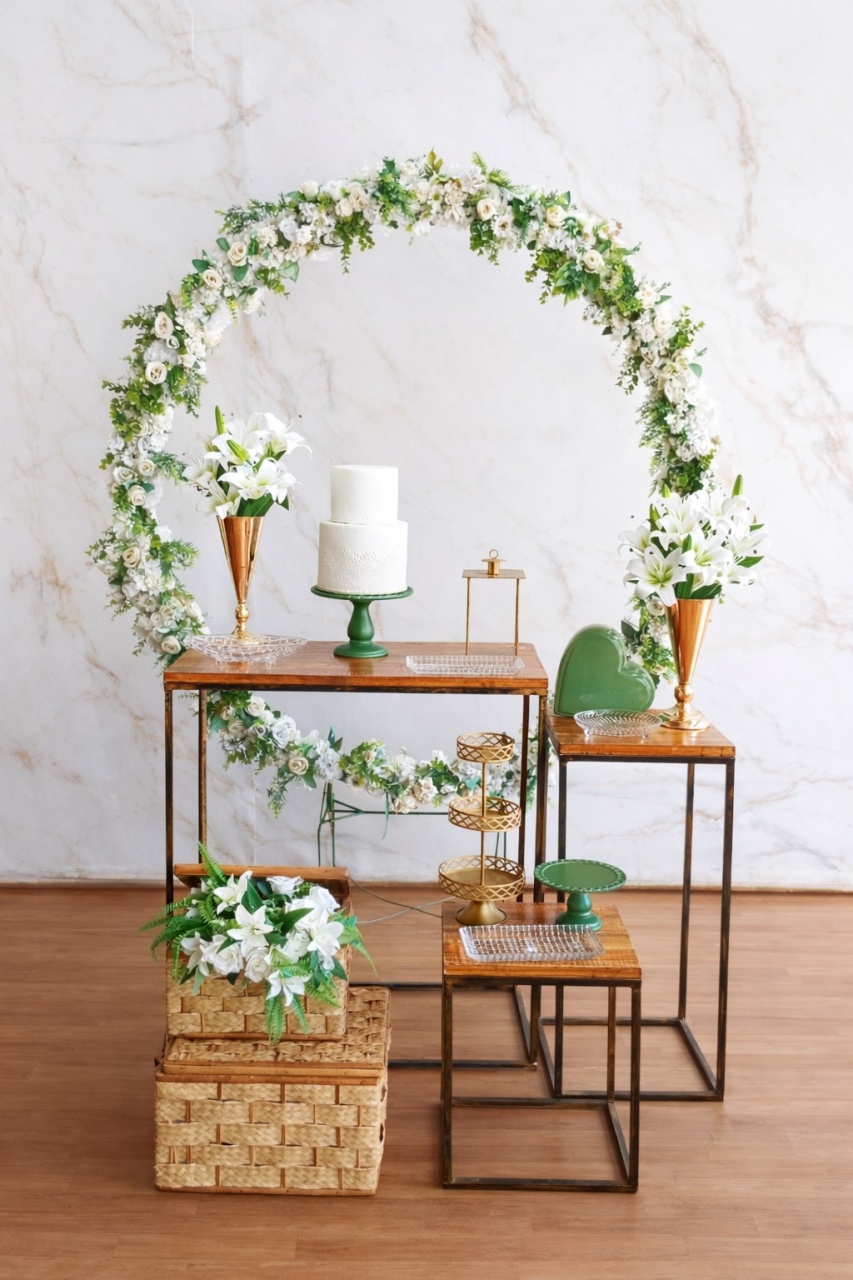 Casamento Verde Floral - Cantinho da Cris Reis