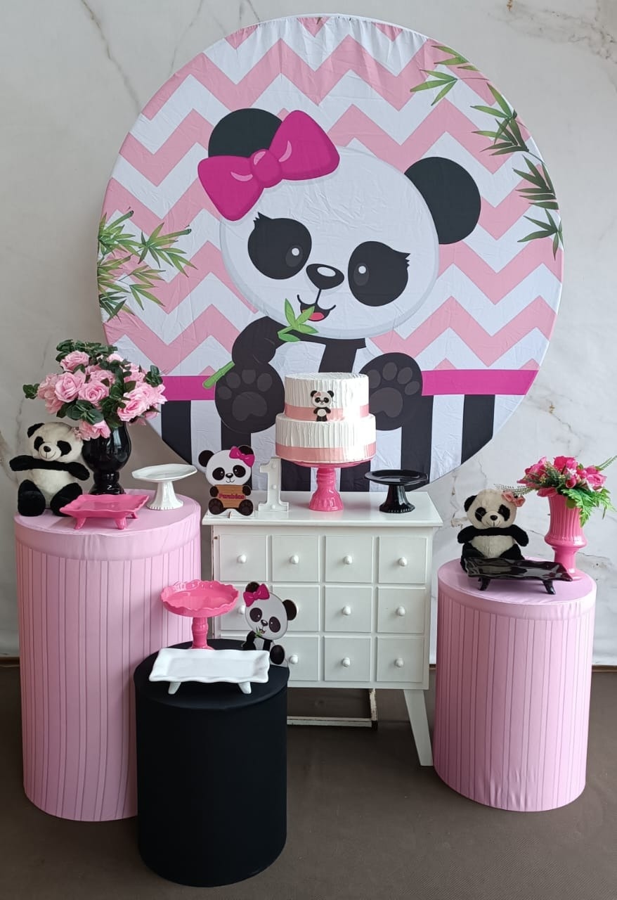 Kit Ouro Panda Menina - Cantinho da Cris Reis