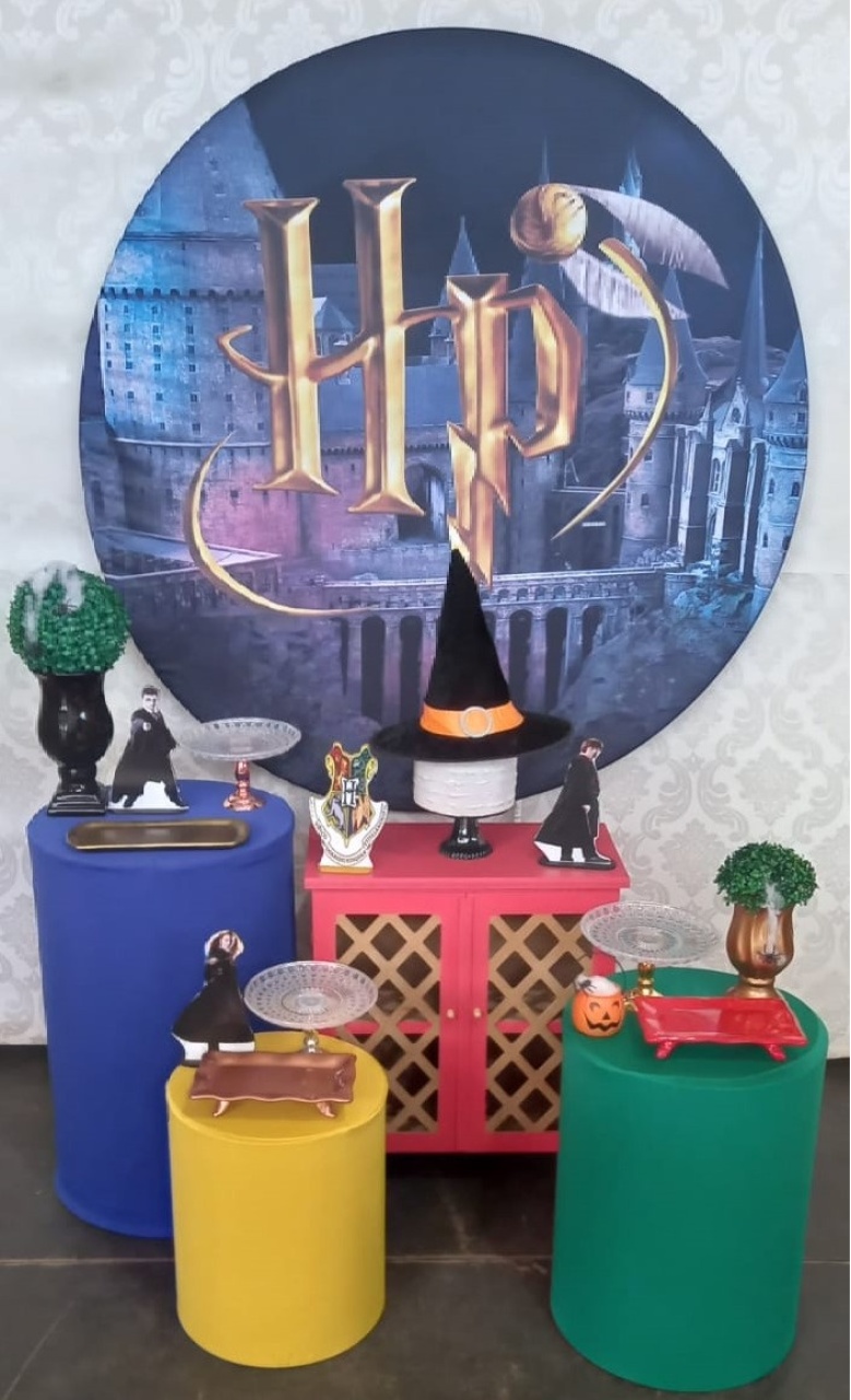 Kit Ouro Harry Potter  - Cantinho da Cris Reis