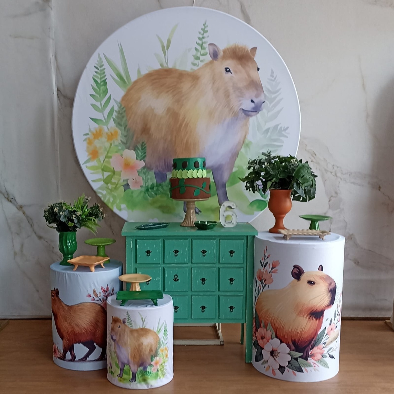 Kit Ouro Capivara  - Cantinho da Cris Reis