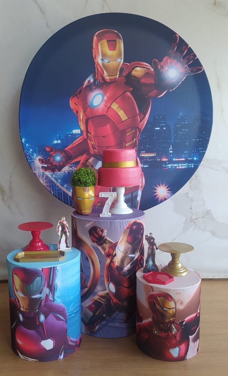 Kit Prata Homem de Ferro - Cantinho da Cris Reis