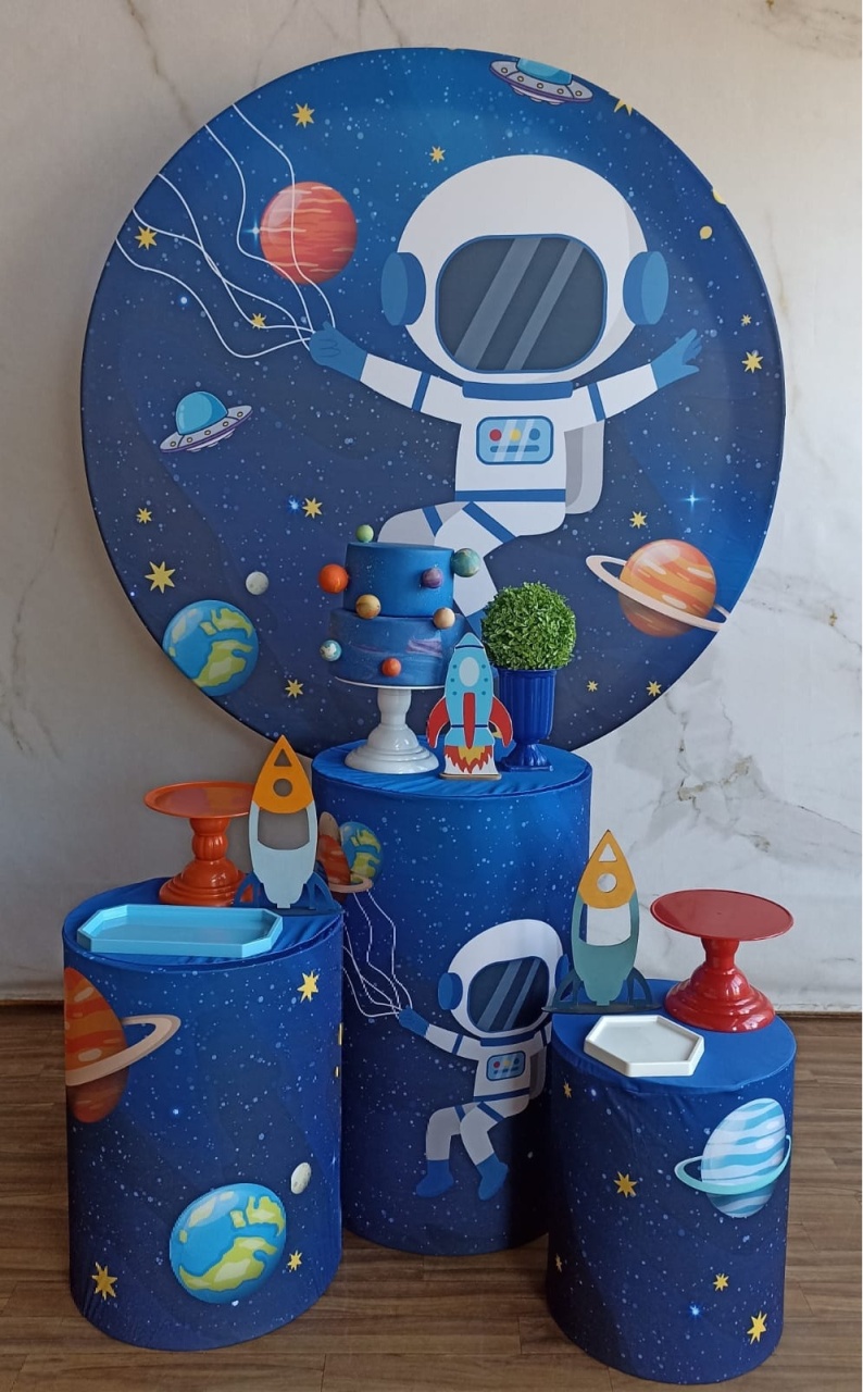 Kit Prata Astronauta (2) - Cantinho da Cris Reis