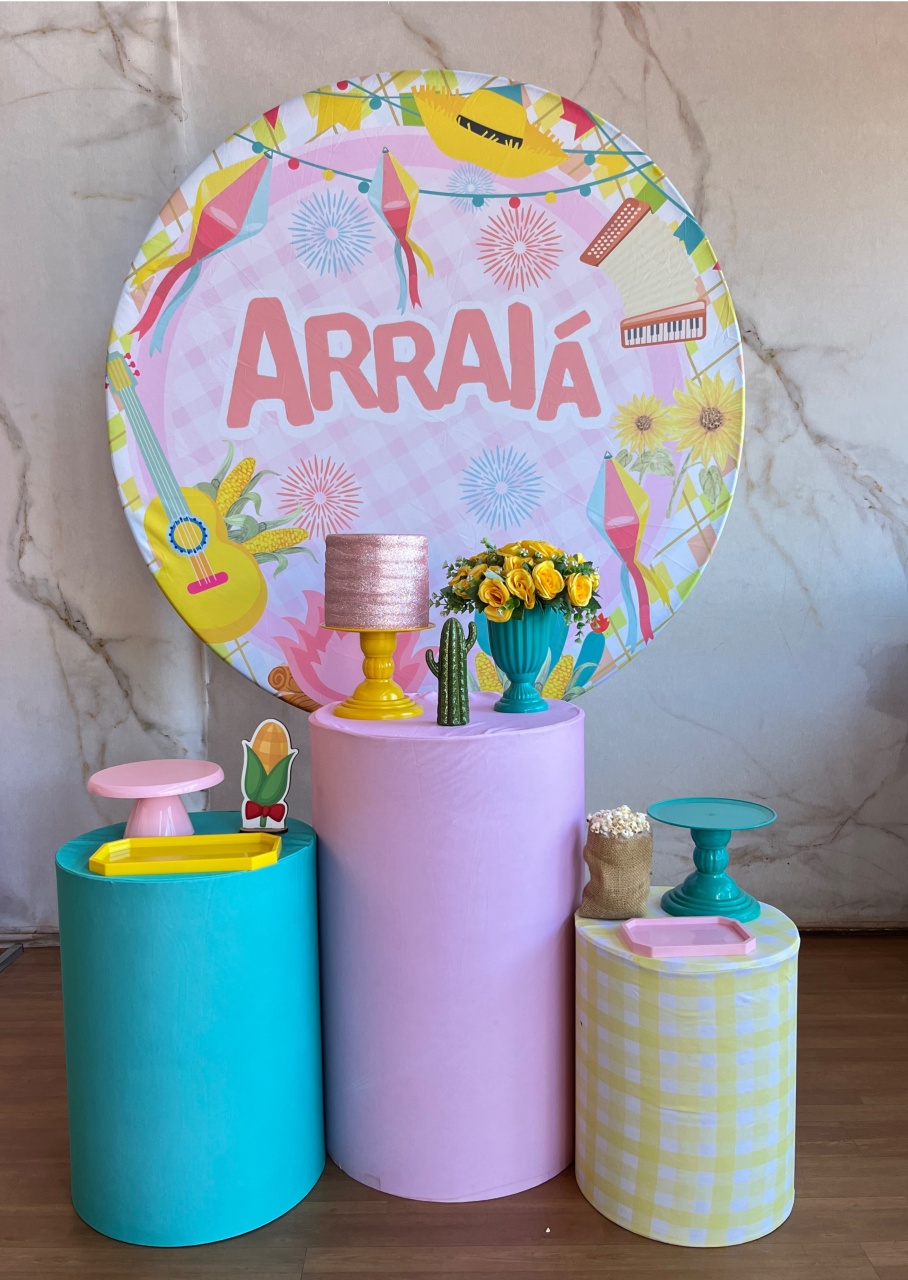 Kit Prata Arraia Menina - 3 - Cantinho da Cris Reis