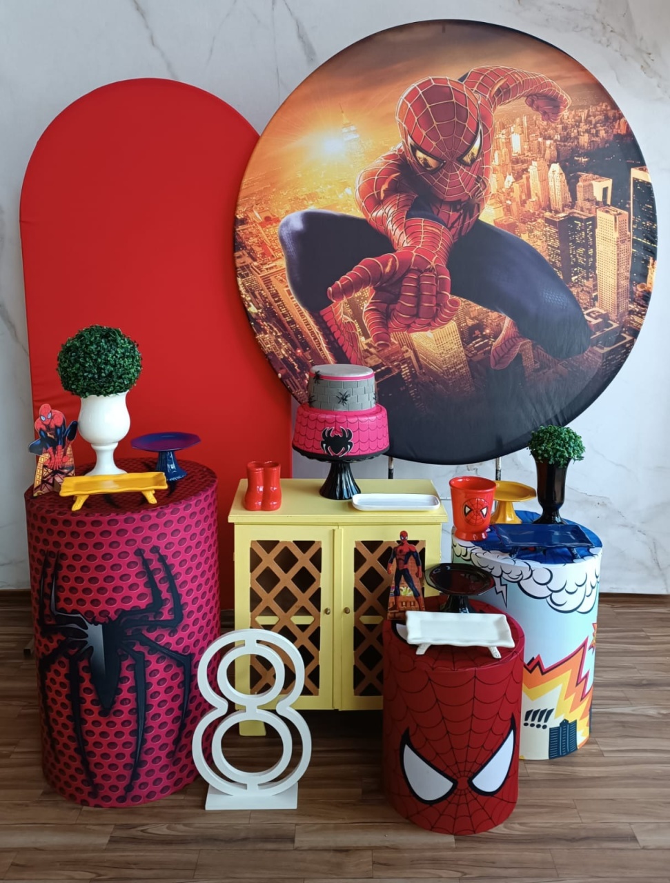 Kit Dimante Homem Aranha (1)  - Cantinho da Cris Reis