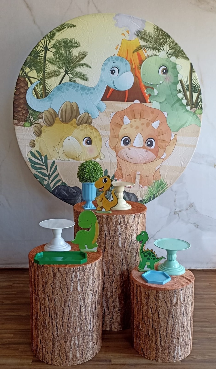 Kit Prata  Dino Baby  (1)  - Cantinho da Cris Reis