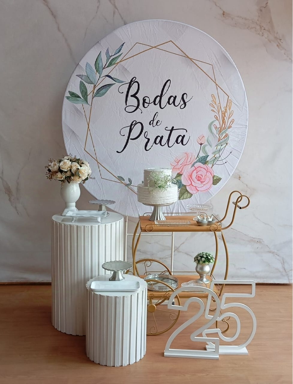Kit Bodas de Prata (2)  - Cantinho da Cris Reis