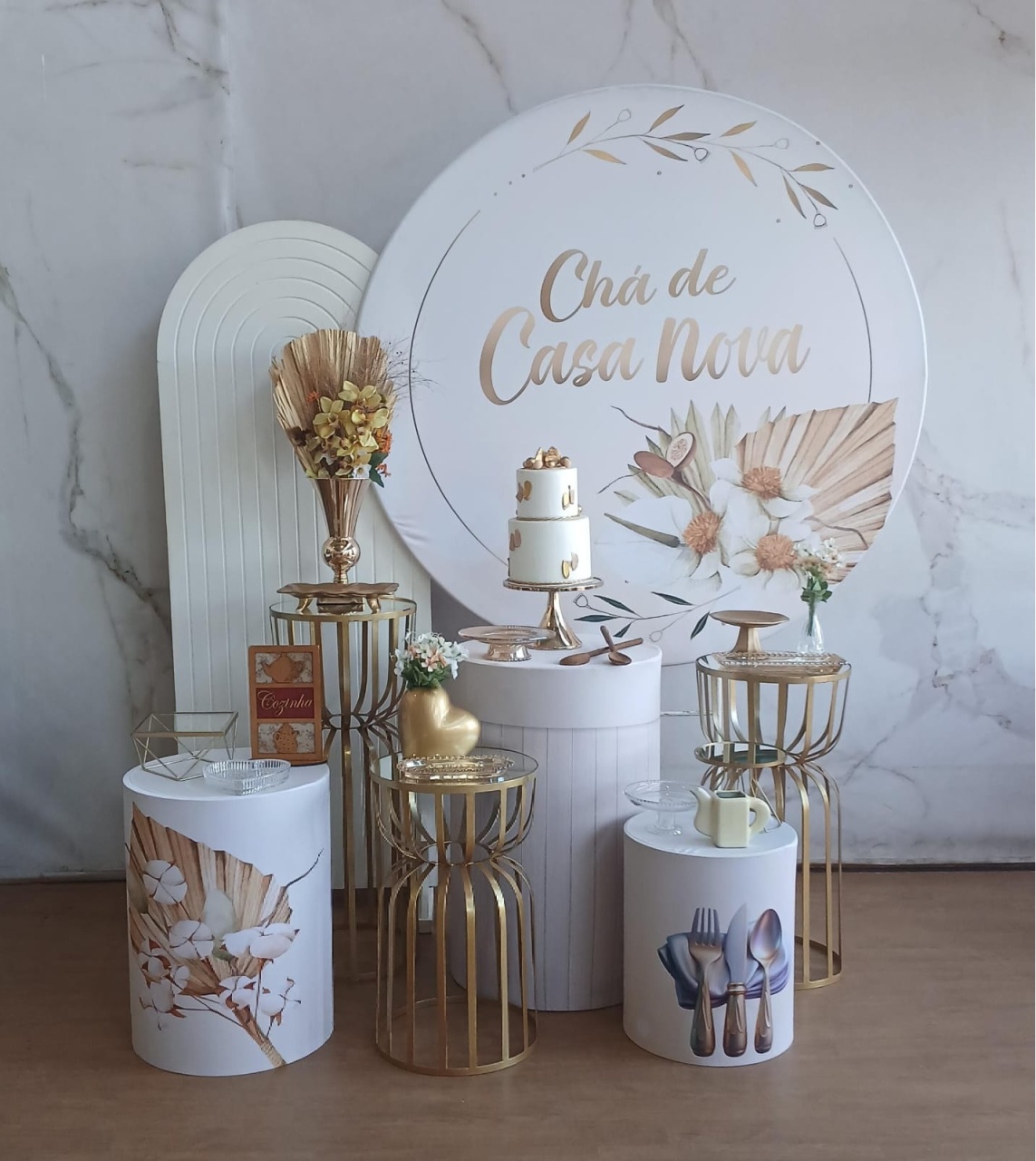 Chá de Casa Nova/ Cozinha Luxo  - Cantinho da Cris Reis
