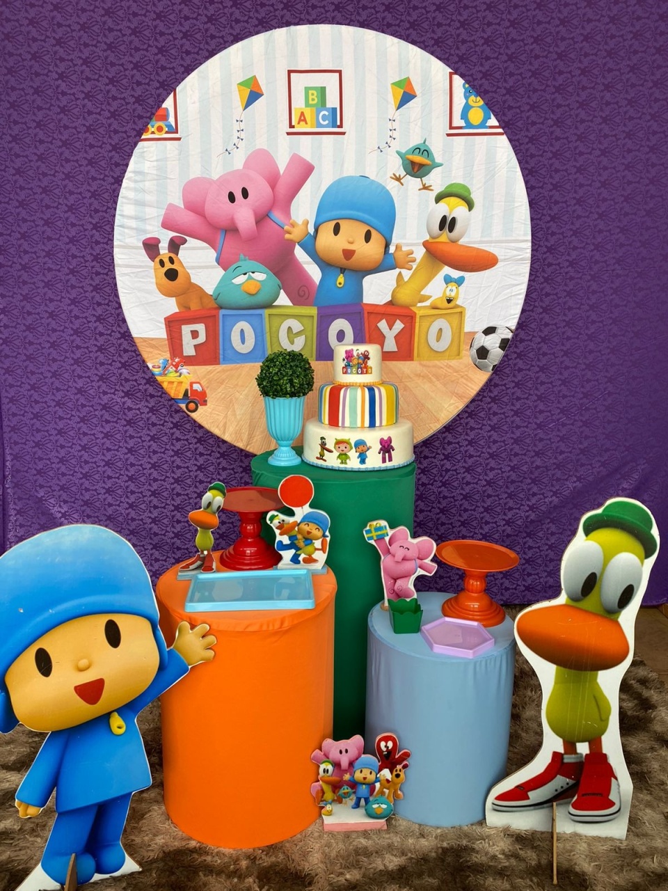 Kit Prata Pocoyo - Cantinho da Cris Reis