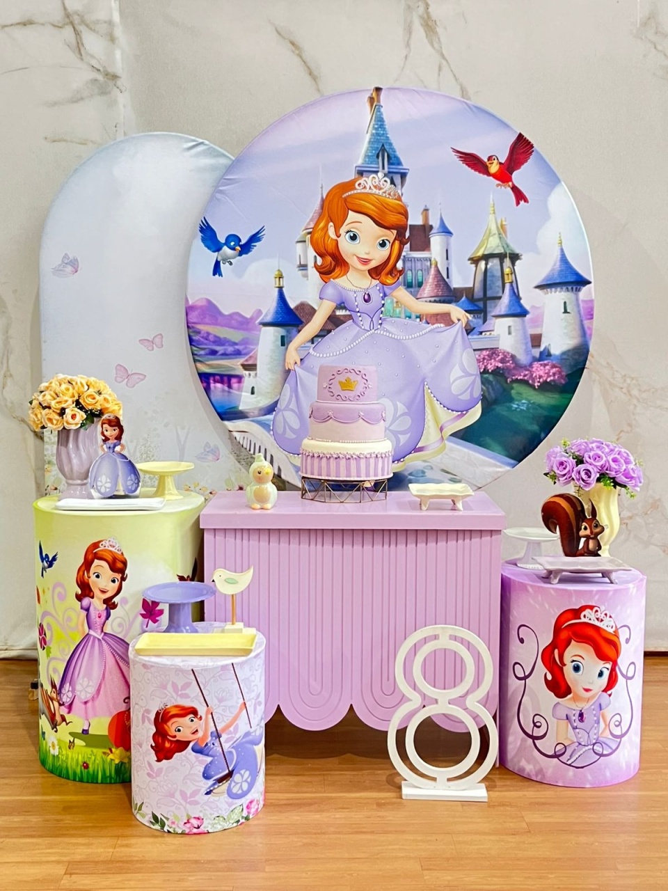 Kit Diamante Princesa Sofia- Modelo 2  - Cantinho da Cris Reis