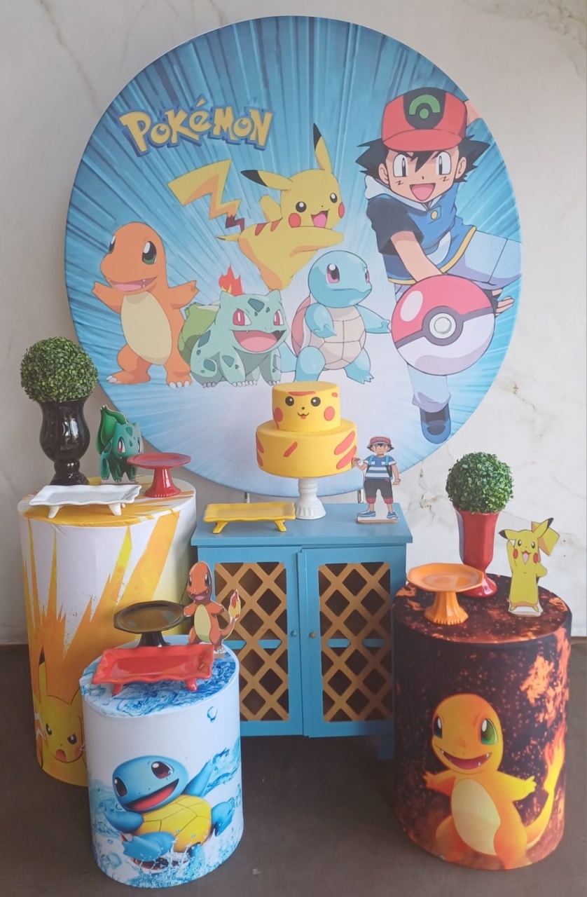 Kit Ouro Pokémon  - Cantinho da Cris Reis