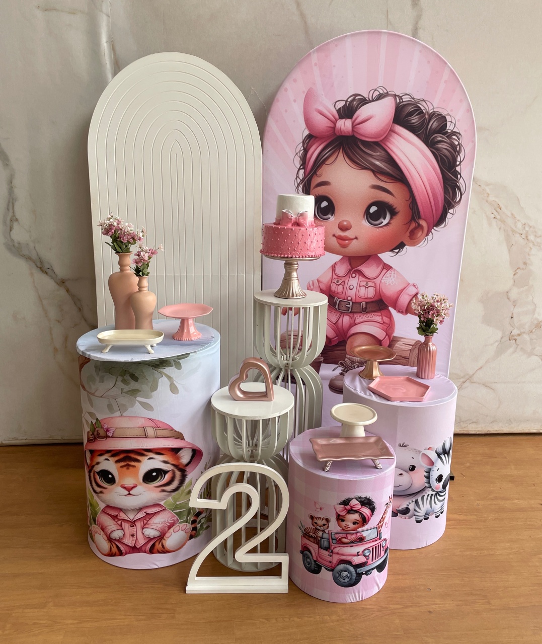 Kit Luxo  Safari menina