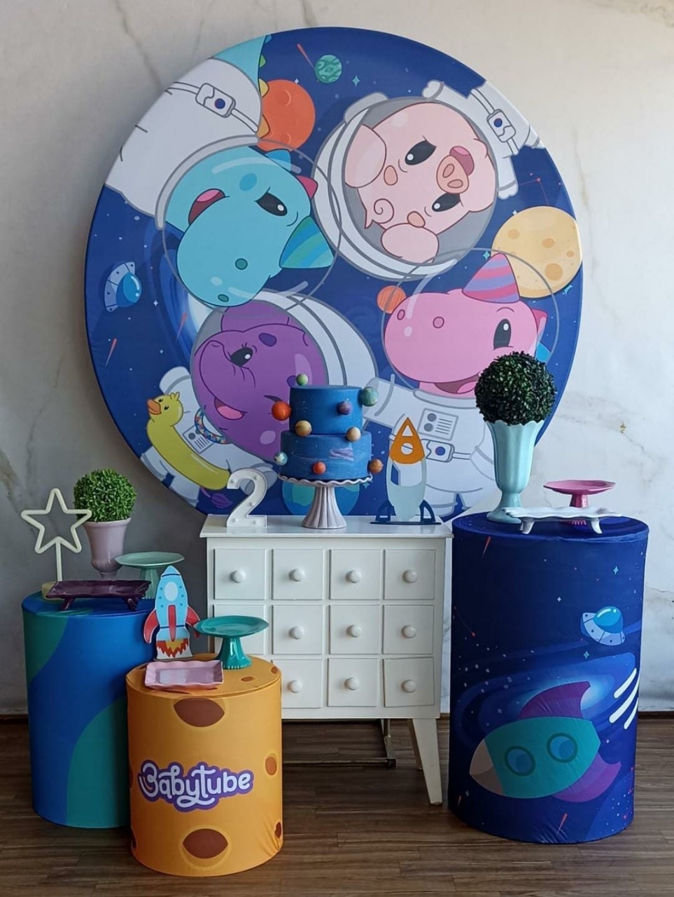 Kit Ouro Baby Tube  - Cantinho da Cris Reis