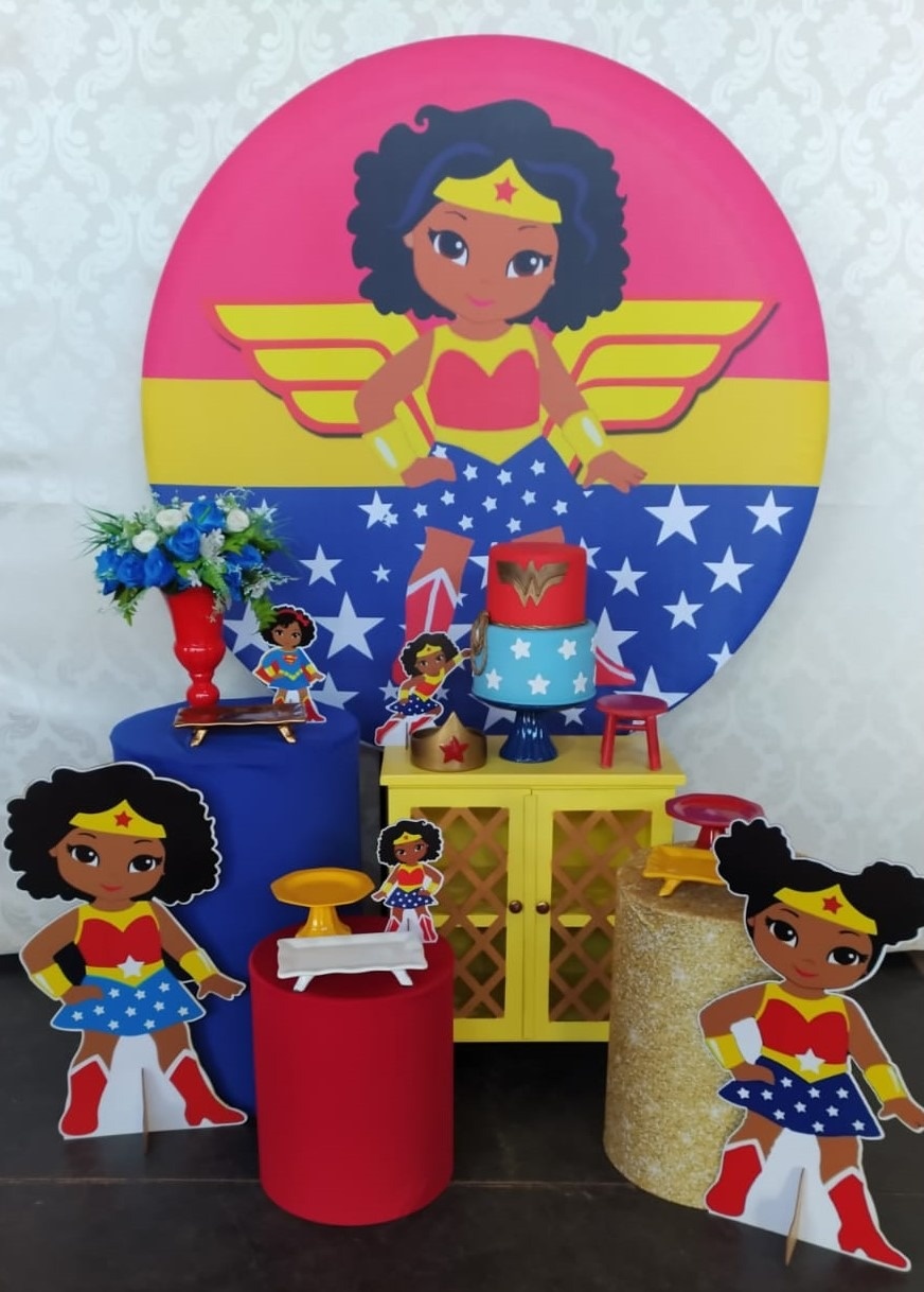 Kit Ouro Mulher Maravilha Representatividade - Cantinho da Cris Reis