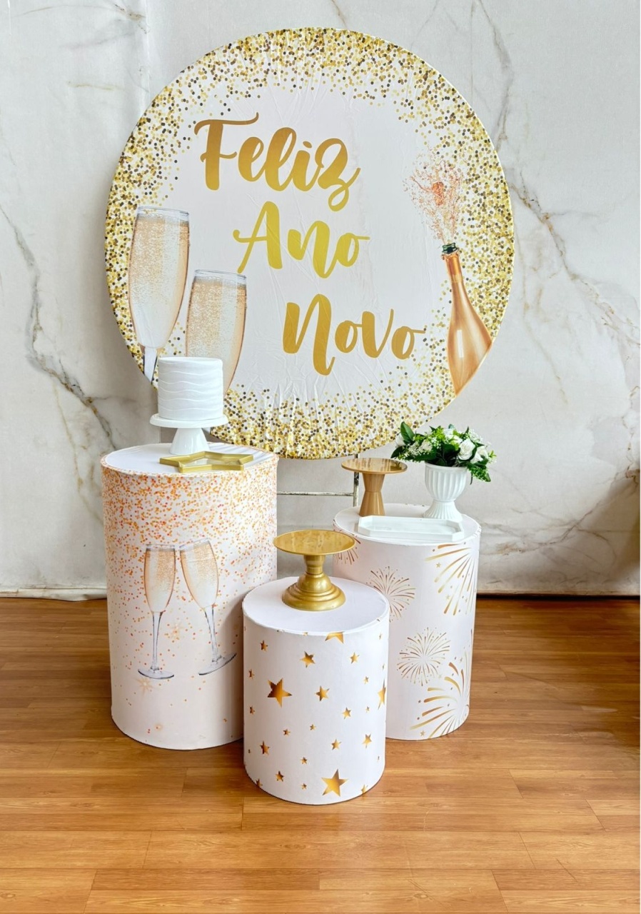 Kit Prata  Ano Novo -3 - Cantinho da Cris Reis
