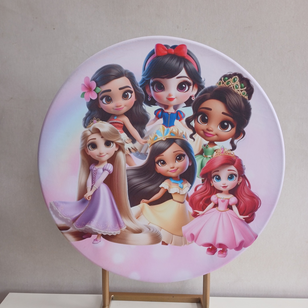 Mini Capa Temática Princesas Cut  - Cantinho da Cris Reis