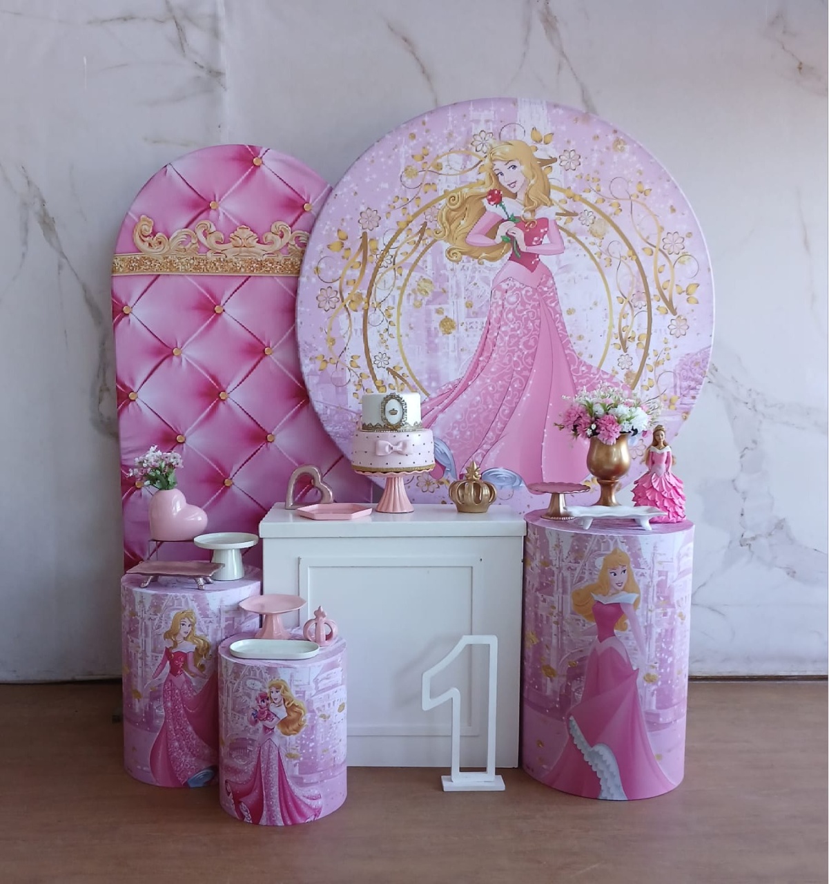 Kit Diamante Princesa Aurora - Cantinho da Cris Reis