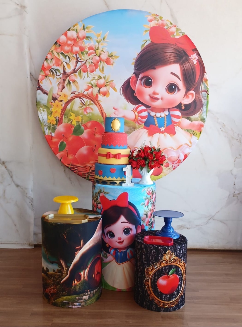 Kit Prata Branca de Neve  - Cantinho da Cris Reis