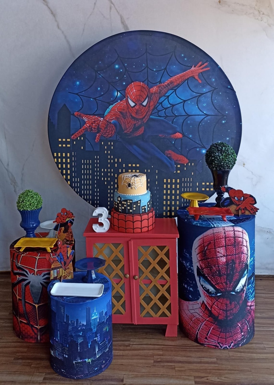 Kit Ouro Homem Aranha (2)  - Cantinho da Cris Reis