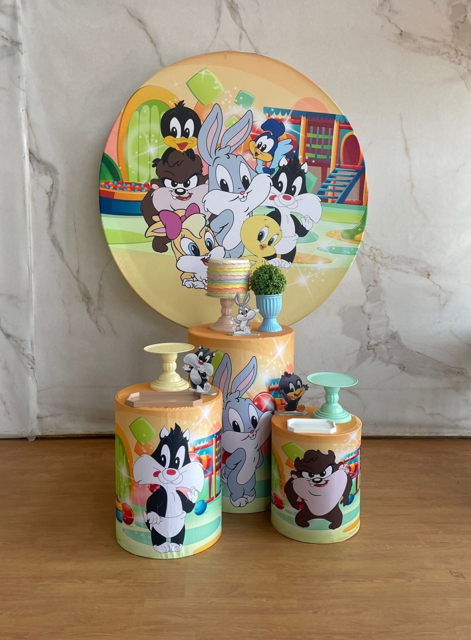 Kit Prata Baby Loone Tunes  - Cantinho da Cris Reis