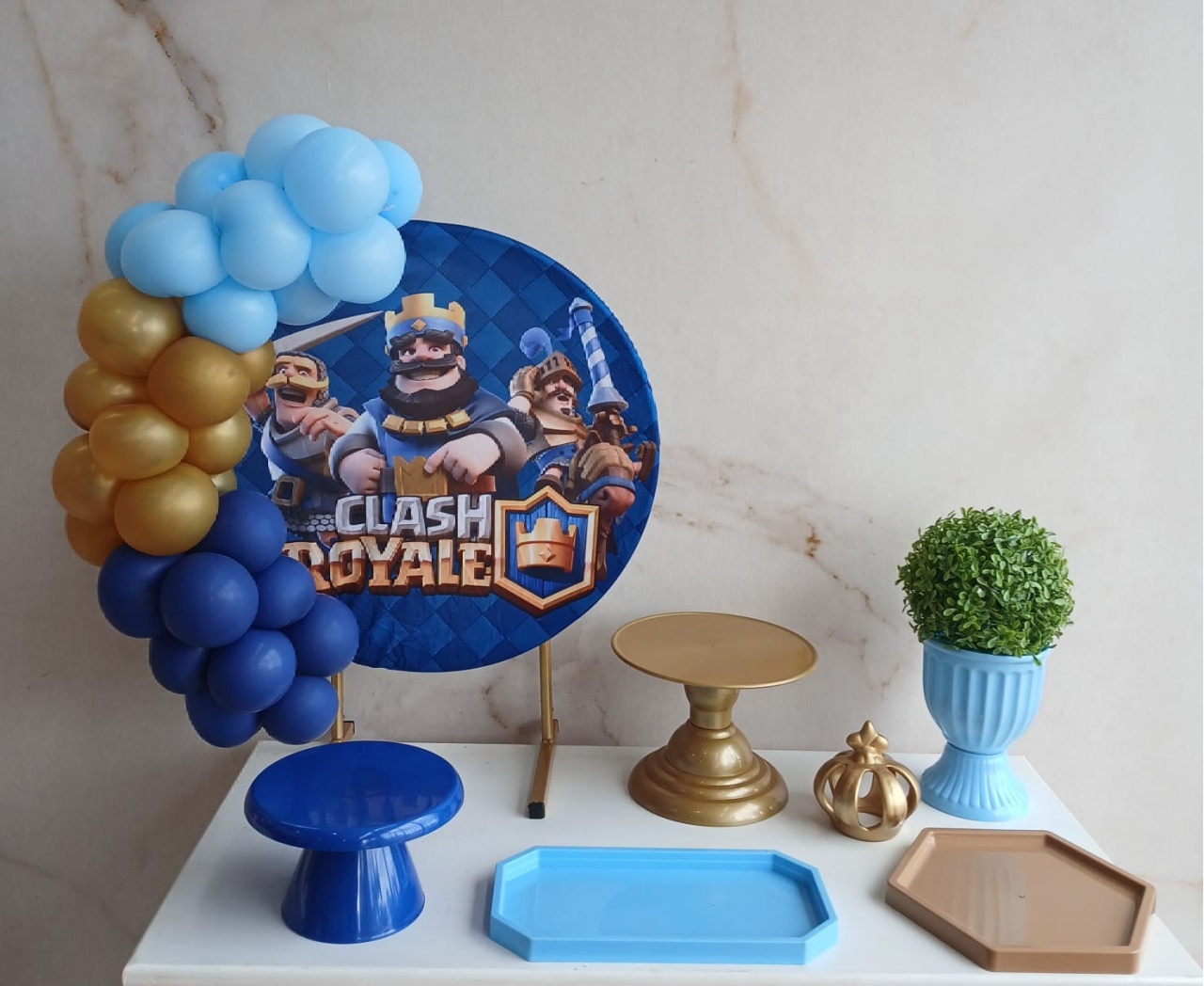 Festa Na Mesa Clash Royale - Cantinho da Cris Reis