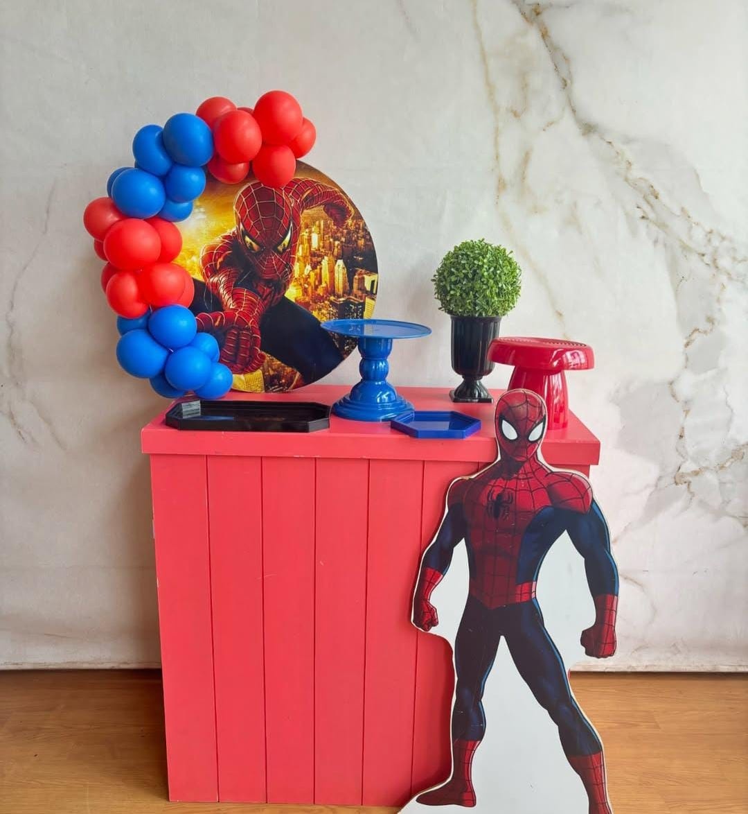Festa Na Mesa - Homem Aranha  - Cantinho da Cris Reis