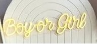 Boy Or Girl de Led - Cantinho da Cris Reis