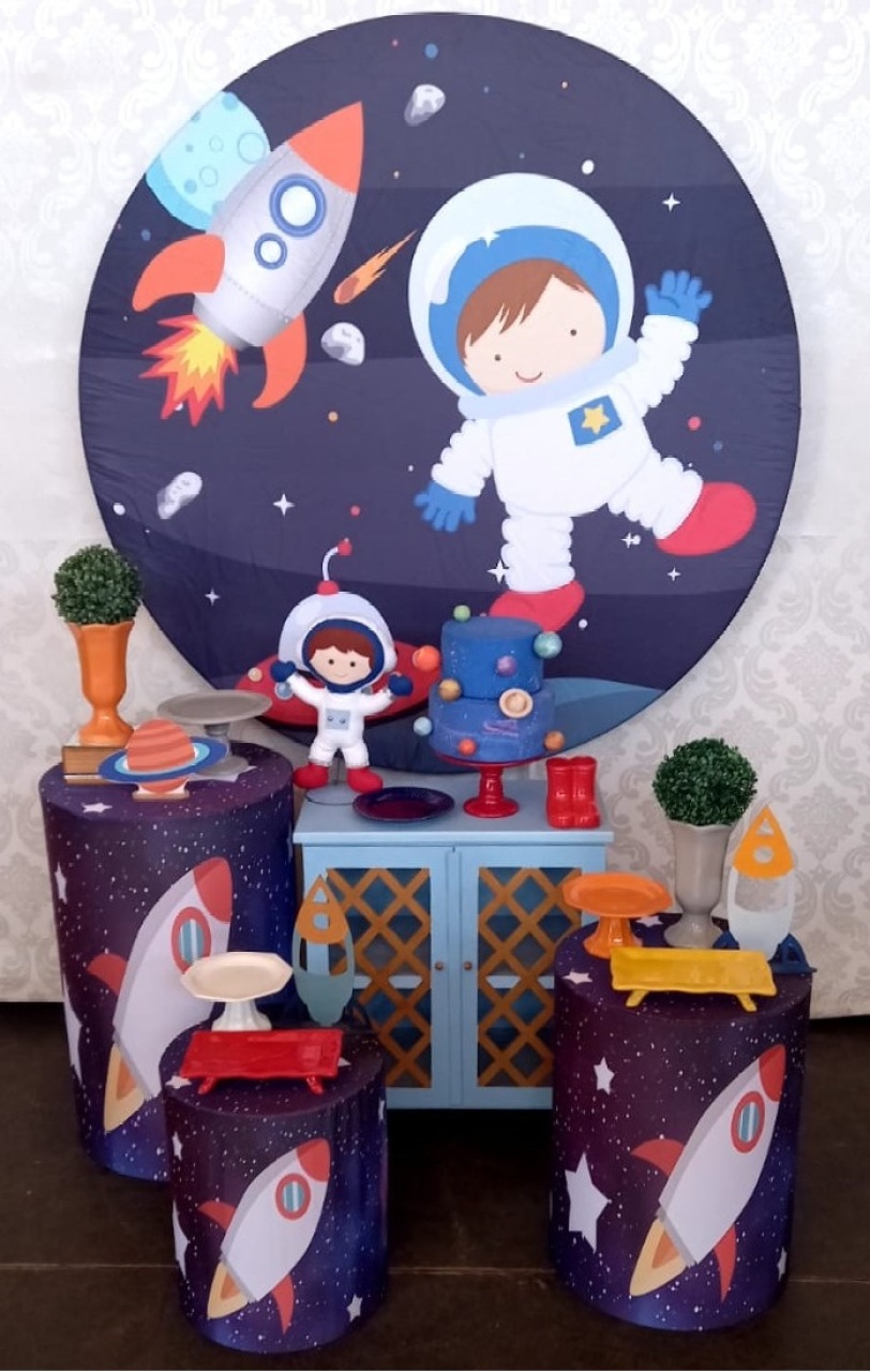 Kit Ouro Astronauta (1) - Cantinho da Cris Reis