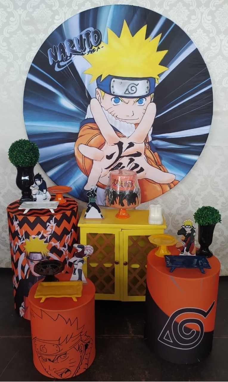 Kit Ouro Naruto 2 - Cantinho da Cris Reis