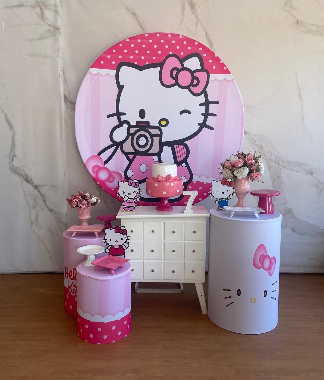 Kit Ouro Hello Kitty  - Cantinho da Cris Reis