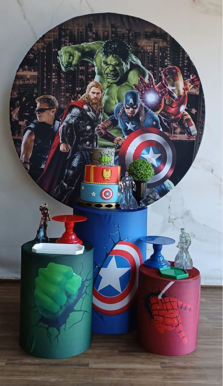 Kit Prata Vingadores (1)  - Cantinho da Cris Reis