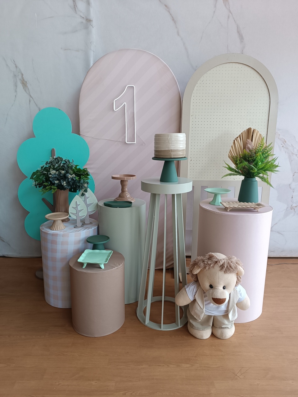Kit Luxo Infantil Leãozinho  - Cantinho da Cris Reis