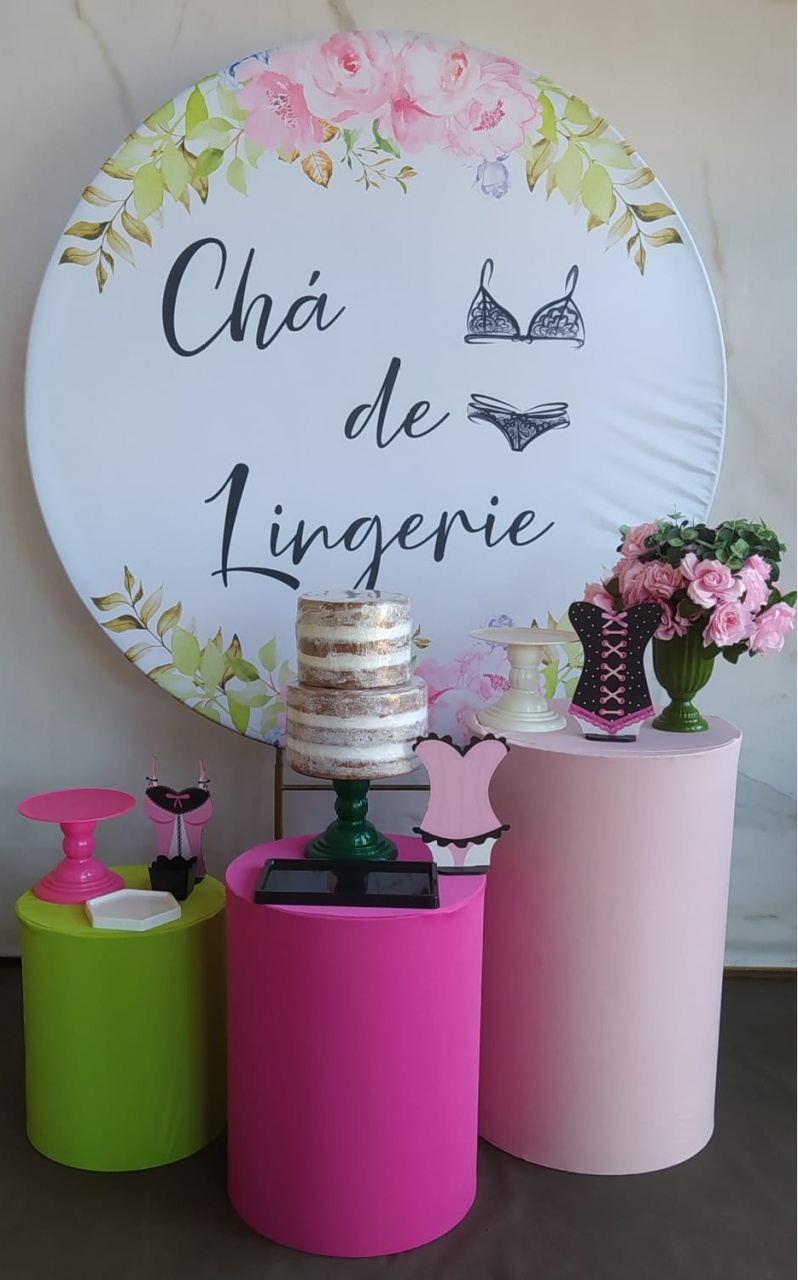 Kit Prata Chá de Lingerie  - Cantinho da Cris Reis